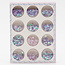 The Studio - Art Pack #239 - Assorted Purple Nail Art - 12 pcs