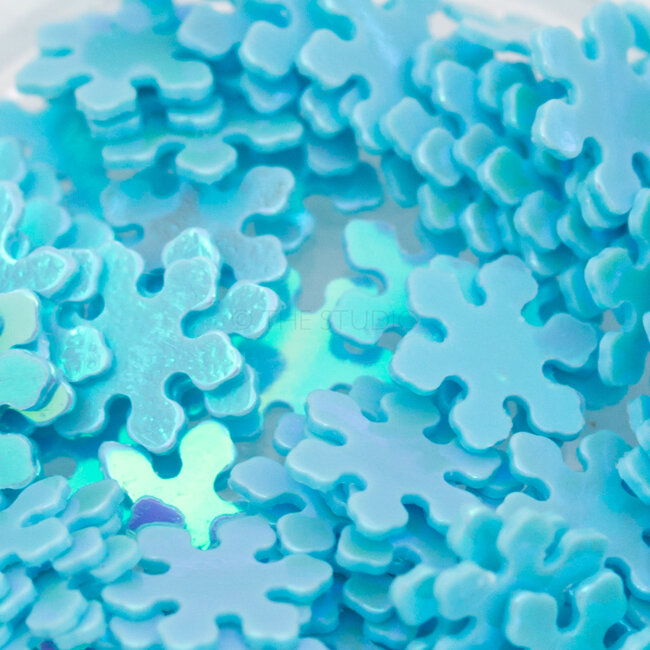 The Studio - Art Pack #238 - Assorted Blue Confetti - 12 pcs