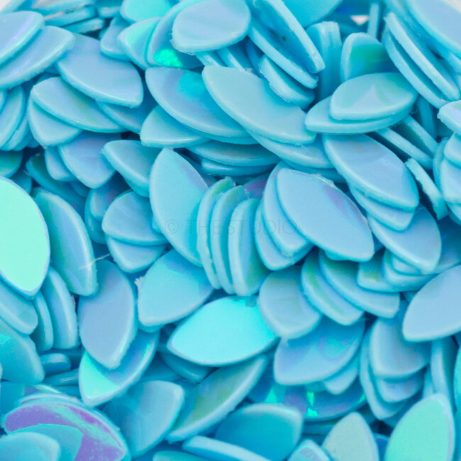 The Studio - Art Pack #238 - Assorted Blue Confetti - 12 pcs