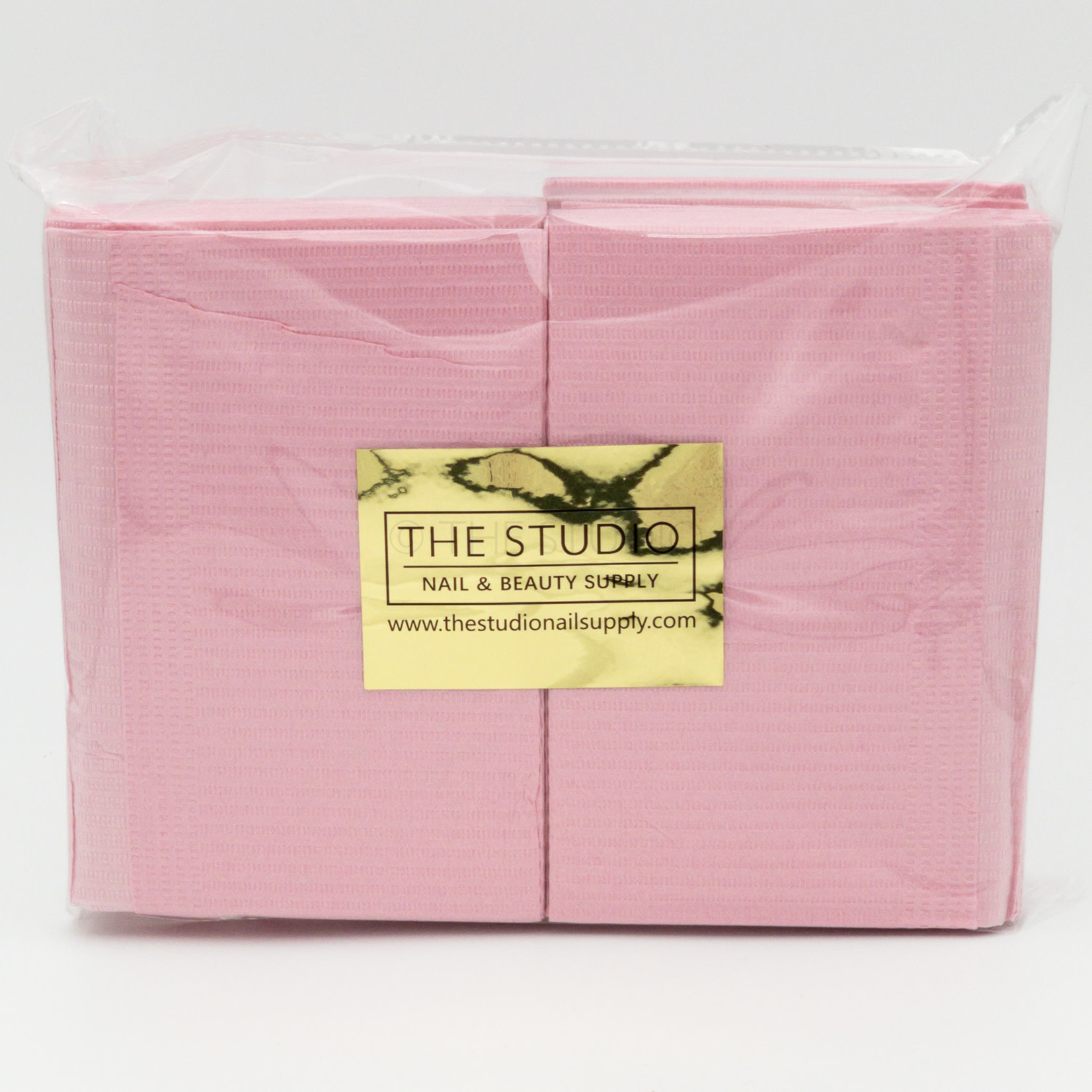 The Studio Disposable Towels - Table Liners/ Bibs - Pink - 50 ct