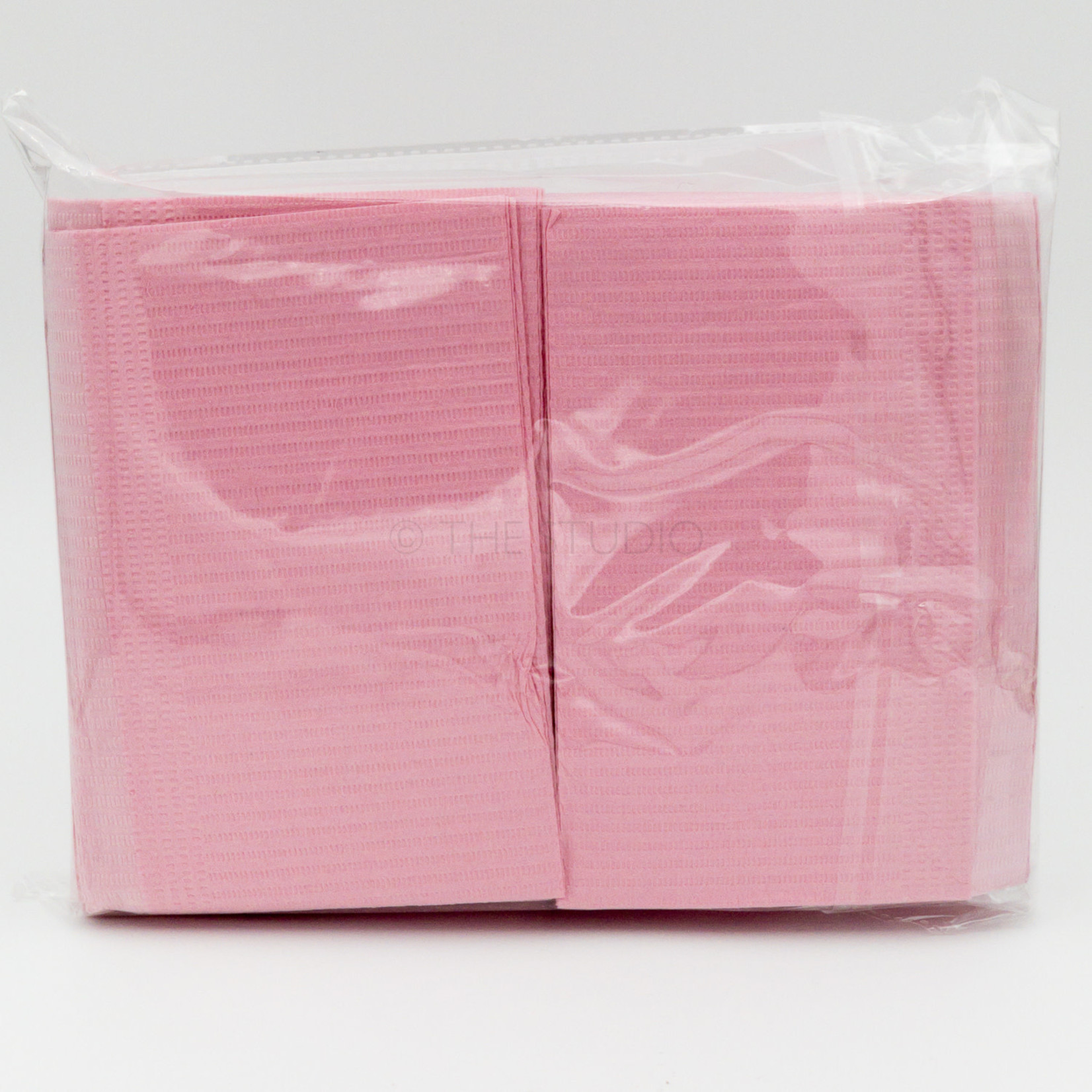 The Studio Disposable Towels - Table Liners/ Bibs - Pink - 50 ct