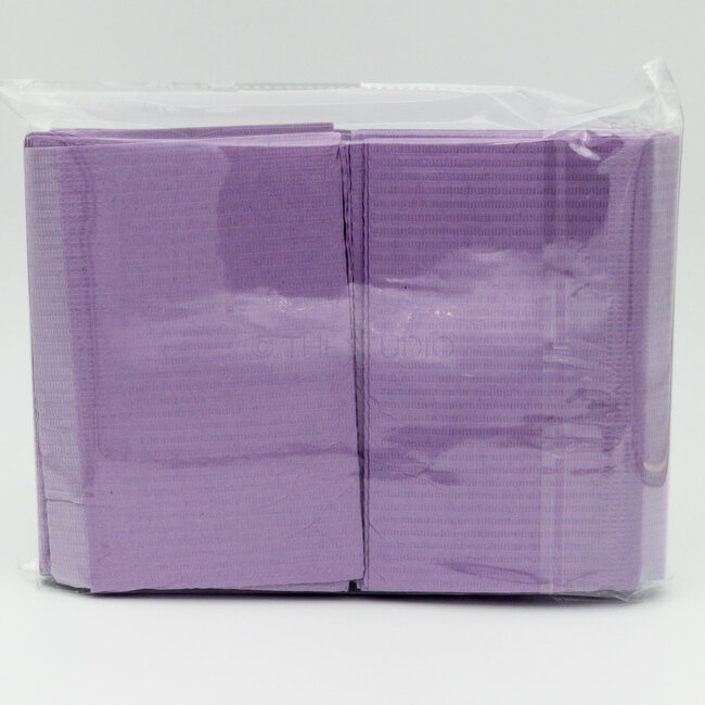 Disposable Towels - Table Liners/ Bibs - Purple - 50 ct