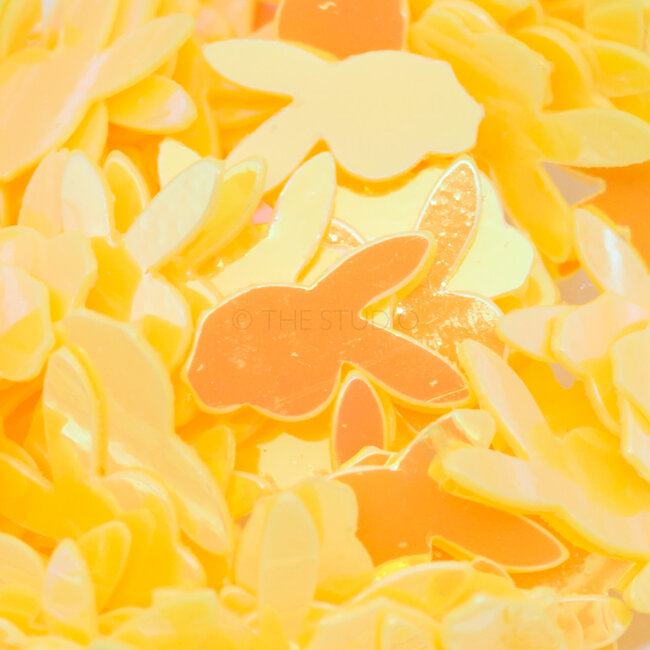 The Studio - Art Pack #237 - Assorted Yellow Confetti - 12 pcs