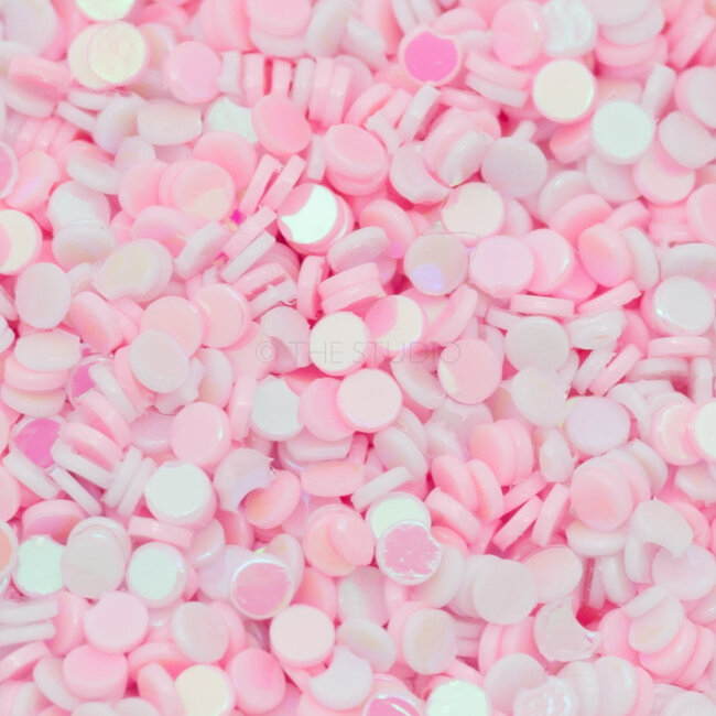 The Studio - Art Pack #241 - Assorted Pink Confetti - 12 pcs