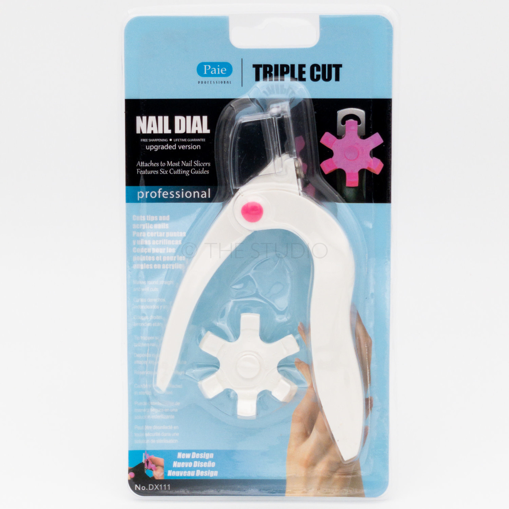 Paie - Nail Dial - White - Triple Cut Tip Slicer