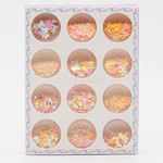 The Studio The Studio - Art Pack #242 - Assorted Yellow and Pink Confetti - 12 pcs