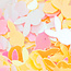 The Studio - Art Pack #242 - Assorted Yellow and Pink Confetti - 12 pcs
