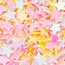 The Studio - Art Pack #242 - Assorted Yellow and Pink Confetti - 12 pcs