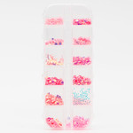 The Studio The Studio - Art Pack #150 - Assorted Pink Confetti - 12 pcs