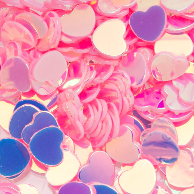 The Studio - Art Pack #150 - Assorted Pink Confetti - 12 pcs