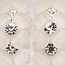 The Studio The Studio - Art Pack #295 - White Flower Nail Art - 12 pcs