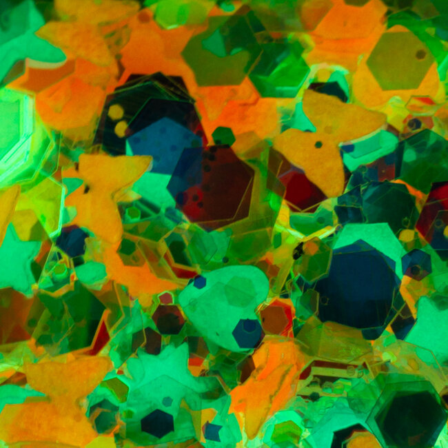 The Studio - Art Pack #111 - Glow In The Dark Confetti - G - 12 pcs