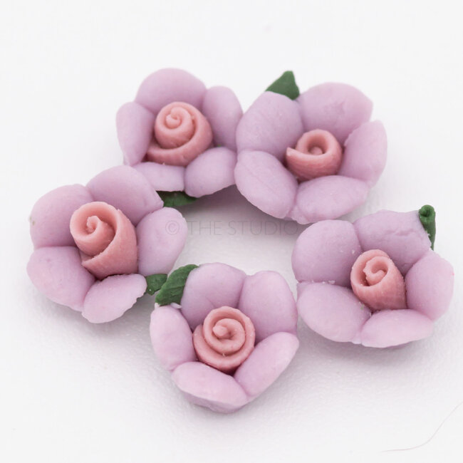 The Studio - Art Pack #293 - Flower Nail Art - 12 pcs