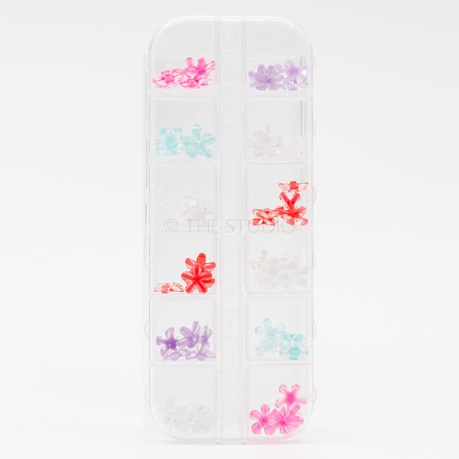 The Studio - Art pack #291 - Flower Nail Art - 12pc