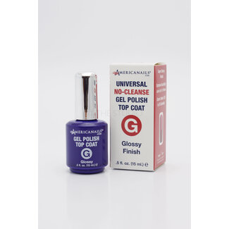 Americanails Americanails - No Cleanse Glossy Finish Gel Top Coat -