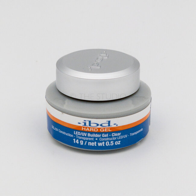 ibd - Hard Builder Gel - Clear - 0.5 oz
