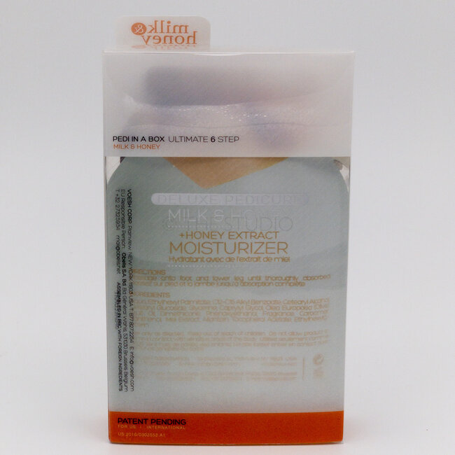 Voesh - 6 step - Pedi In A Box - Milk & Honey - 1 ct