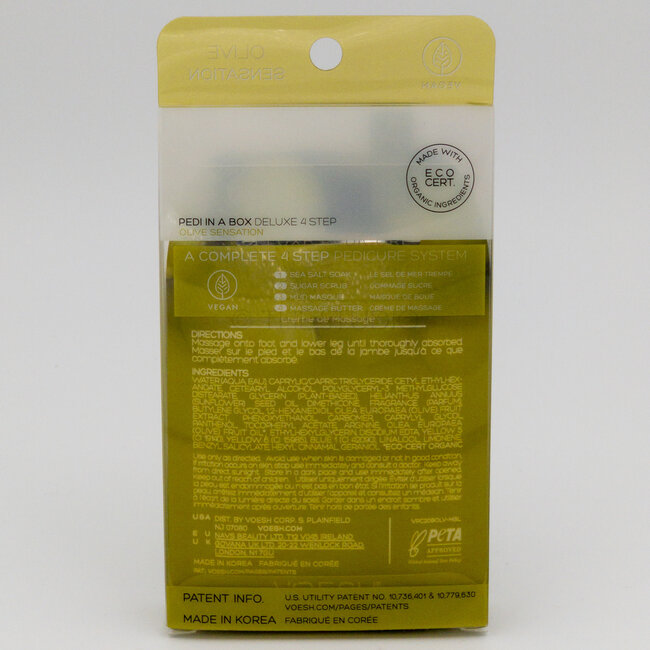 *SALE* Voesh - 4 step - Pedi In A Box - Olive Sensation - 1 ct