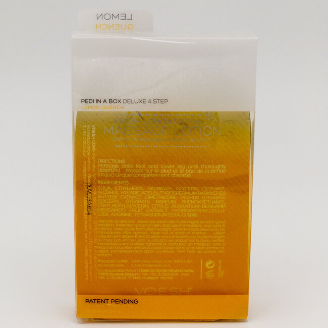 Voesh - 4 step - Pedi In A Box - Lemon Quench - 1 ct
