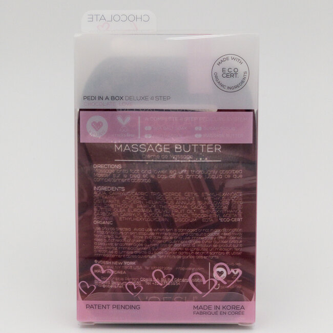 Voesh - 4 step - Pedi In A Box - Chocolate Love - 1 ct