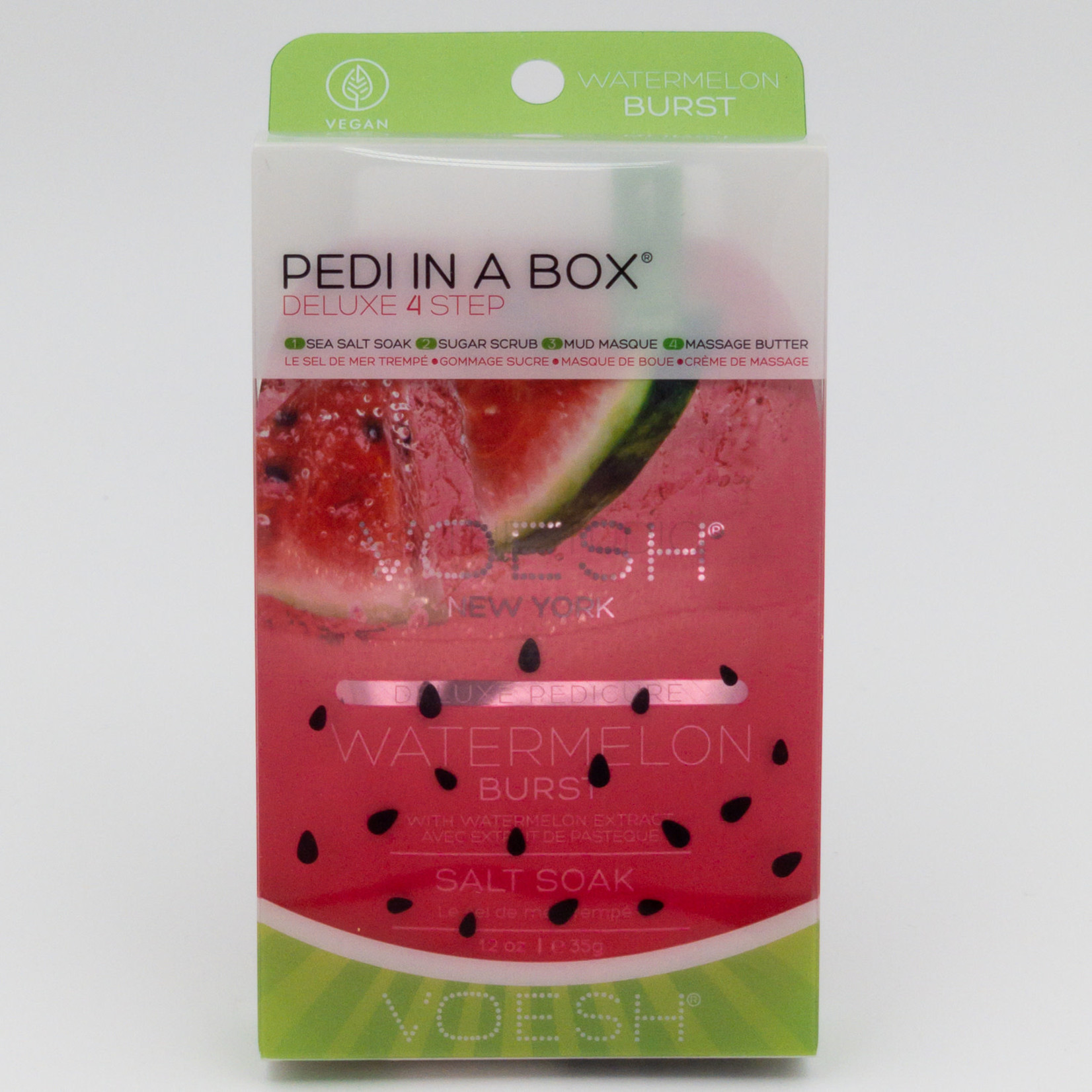 Voesh Voesh - 4 step - Pedi In A Box - Watermelon Burst - 1 ct