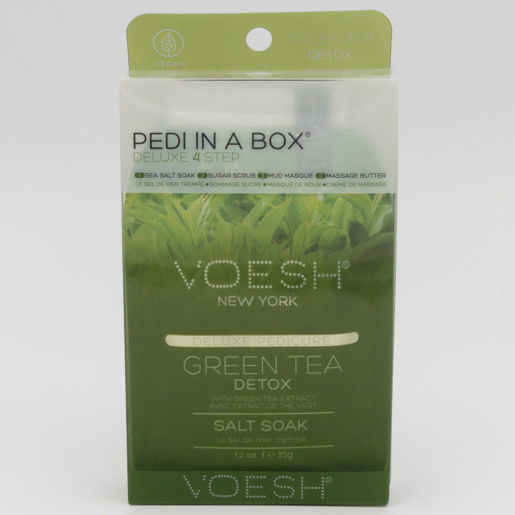 Voesh *SALE* Voesh - 4 step - Pedi In A Box - Green Tea Detox - 1 ct