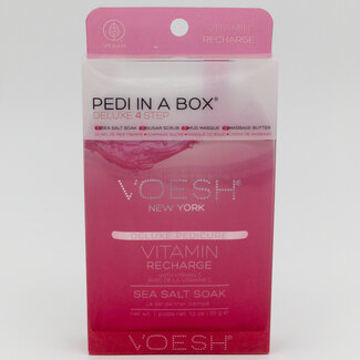 Voesh Voesh - 4 step - Pedi In A Box - Vitamin Recharge - 1 ct