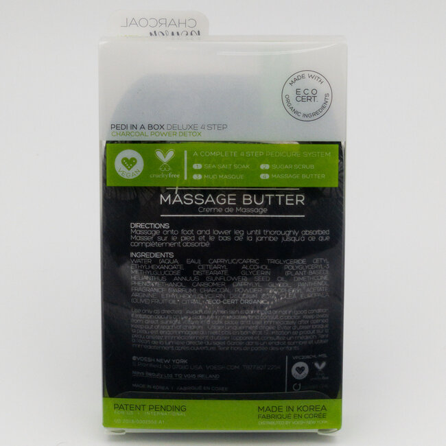 Voesh - 4 step - Pedi In A Box - Charcoal Power Detox - 1 ct