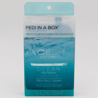 Voesh Voesh - 4 step - Pedi In A Box - Ocean Refresh - 1 ct
