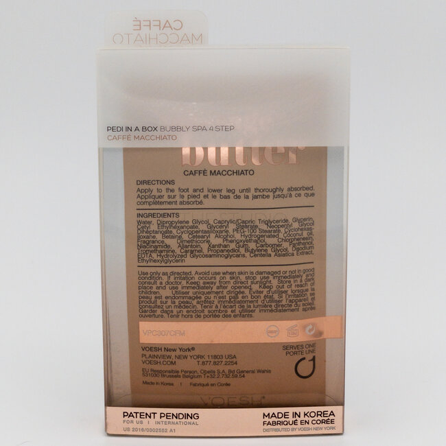 *SALE* Voesh - Pedi in Box - Bubbly Soak - Caffe Macchiato