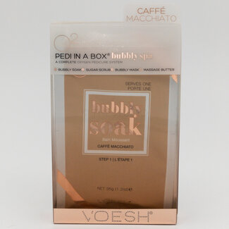 Voesh *SALE* Voesh - Pedi in Box - Bubbly Soak - Caffe Macchiato