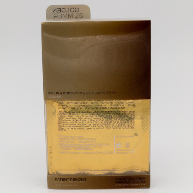 Voesh - 5 step - Pedi In A Box - Golden Glimmer - 1 ct