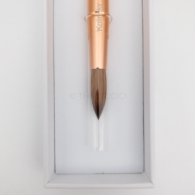 Kiara Sky - Acrylic Kolinsky Brush - Iridescent - Size 10