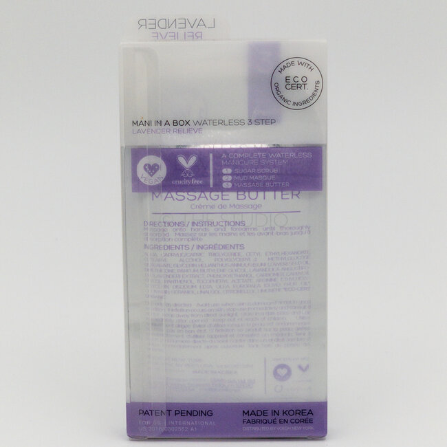 Voesh - 3 Step - Mani in a Box - Lavender - 1 ct