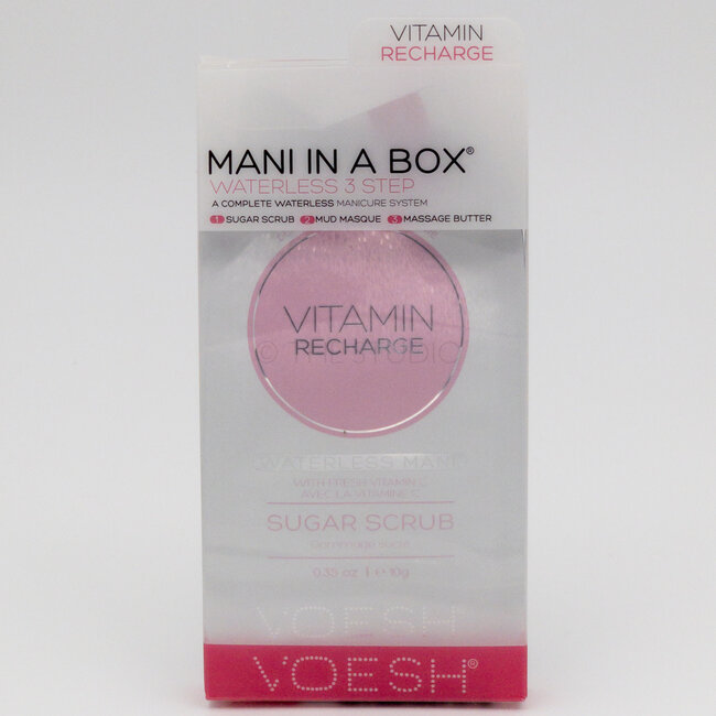 Voesh Voesh - 3 Step - Mani in a Box - Vitamin Recharge - 1 ct