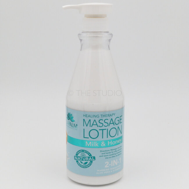LA PALM La Palm - Massage Lotion - 24 oz - Milk & Honey