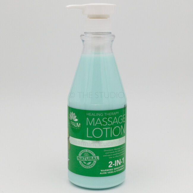La Palm - Massage Lotion - 24 oz - Spearmint Eucalyptus
