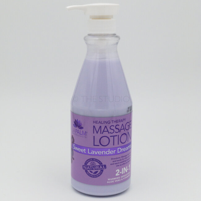 La Palm - Massage Lotion - 24 oz - Sweet Lavender Dreams