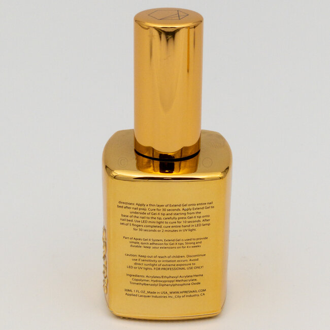 Apres - Gel X - Extend Gel - Tips Adhesive Bottle Edition - Clear - 30 mL