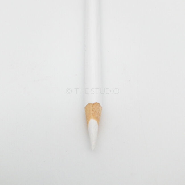 The Studio Rhinestone Wax Pencil - White