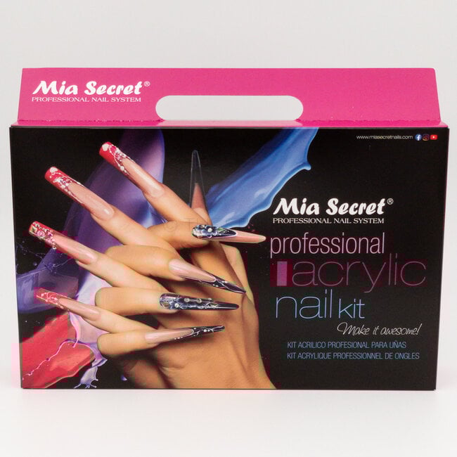 Mia Secret Mia Secret - Acrylic Powder - Professional Nail Kit