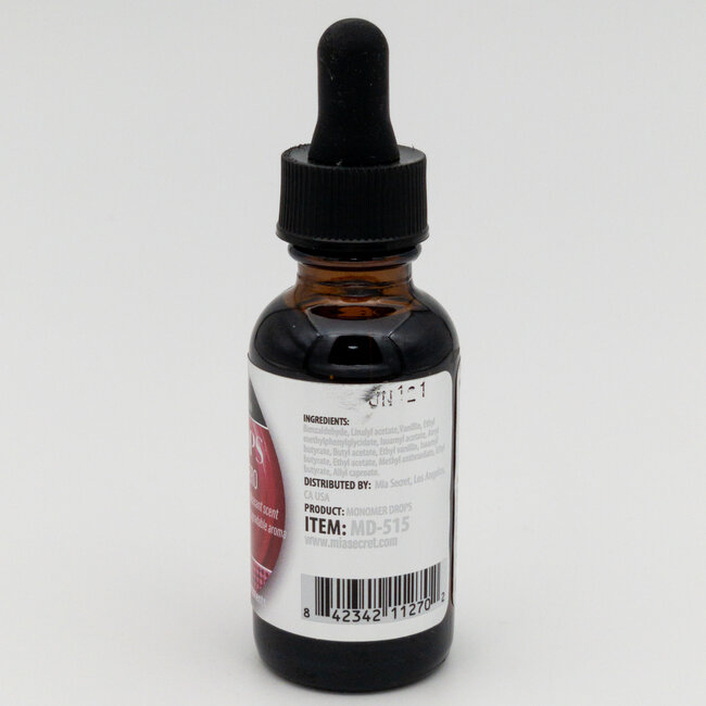 Mia Secret - Monomer Drops - Cherry - 1 oz