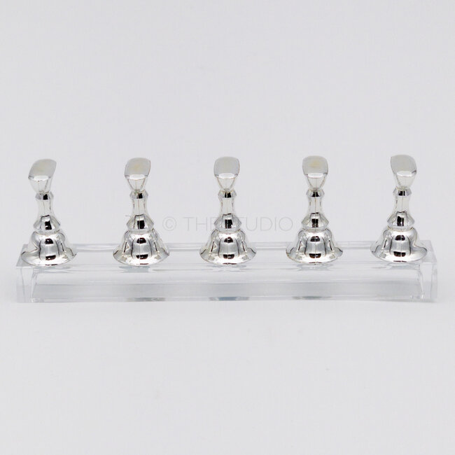 GNDG - Nail Tip Display Stand - Silver