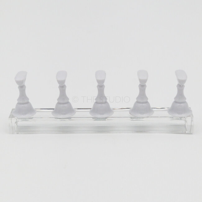 GNDG - Nail Tip Display Stand - White