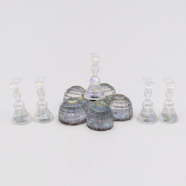 The Studio - Flower Tip Display - Silver