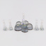 The Studio The Studio - Flower Tip Display - Silver