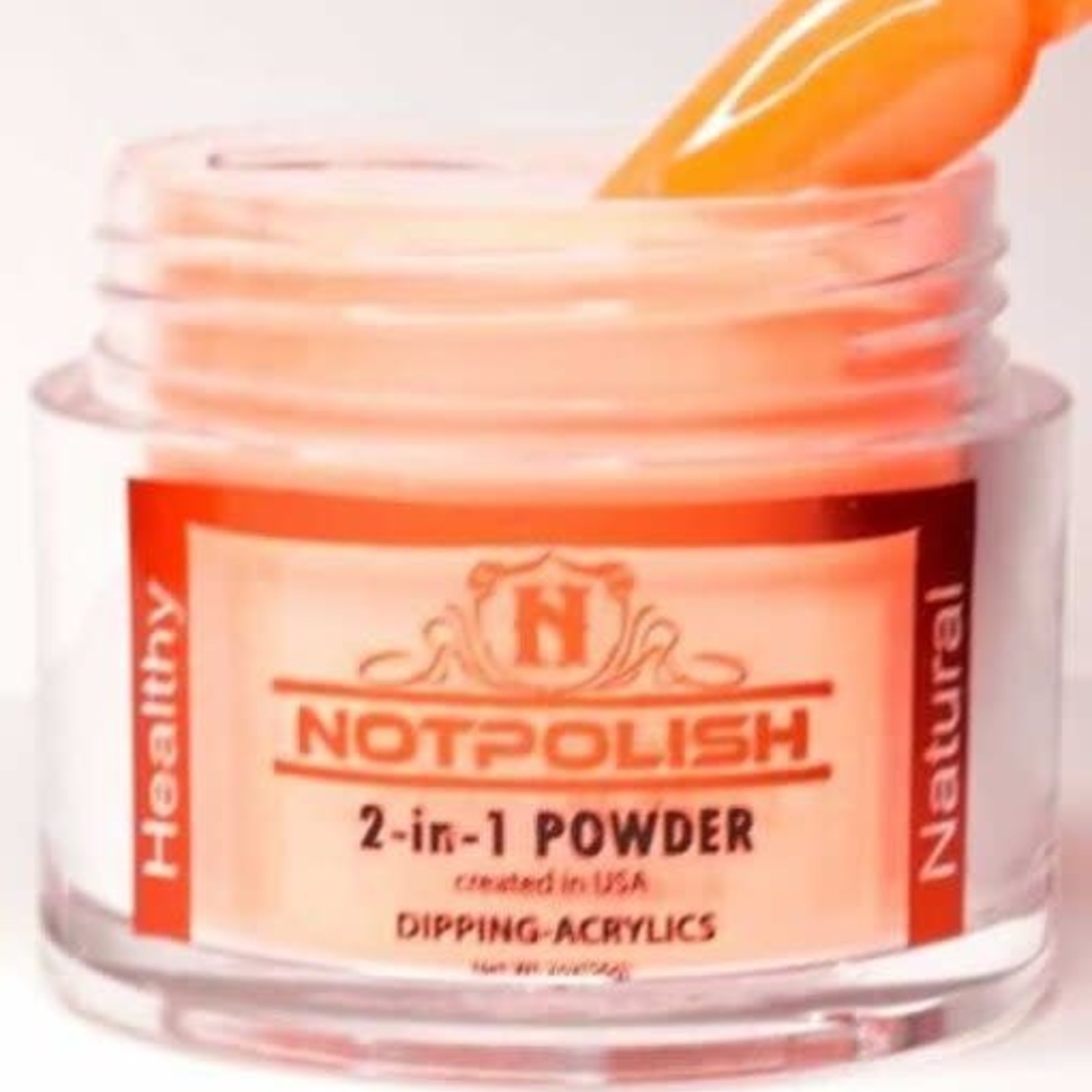 NotPolish NotPolish - GLOW 03 Neon Orange - AIO Powder - 2 oz