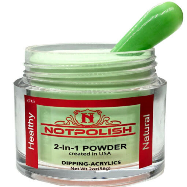 NotPolish - GLOW 15 Neon Ninjas - AIO Powder - 2 oz