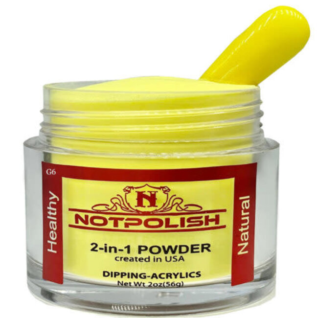 NotPolish - GLOW 06 Brilliant Ballers - AIO Powder - 2 oz