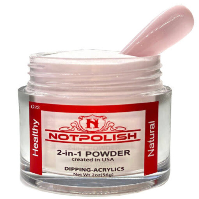NotPolish - GLOW 23 Creamy Sugar - AIO Powder - 2 oz